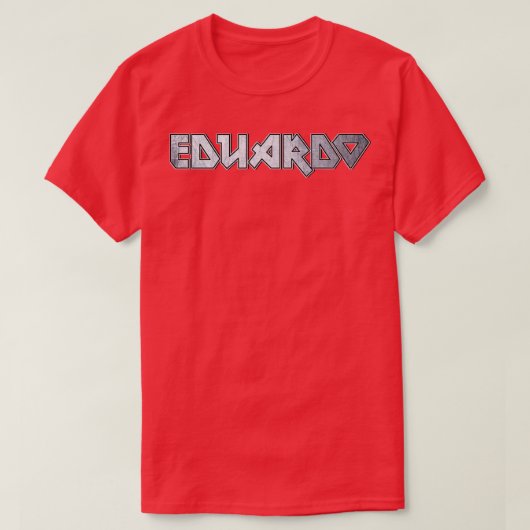 ヘビーメタルエドゥアルド Tシャツ (デザイン正面)
