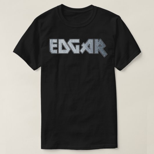 ヘビーメタルエドガー Tシャツ (デザイン正面)