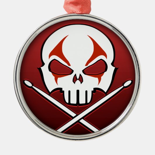 ヘビーメタルオーナメントロック&ド転がラマーオーナメント メタルオーナメント (正面)