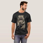 ヘビーメタルキャットロック Tシャツ (正面フル)