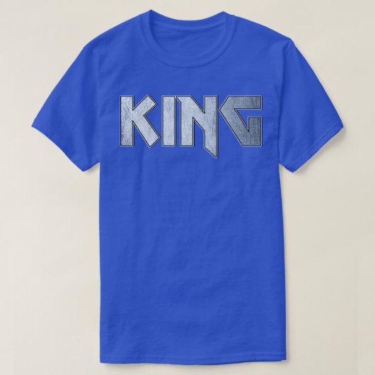 ヘビーメタルキング Tシャツ (デザイン正面)