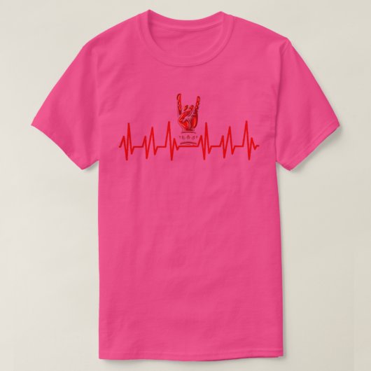 ヘビーメタルギター死のメタルロックNロール音楽 Tシャツ (デザイン正面)