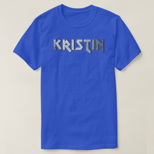 ヘビーメタルクリスティン Tシャツ (デザイン正面)