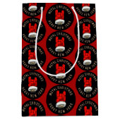 ヘビーメタルクリスマスメディア抱き枕 ミディアムペーパーバッグ (正面)