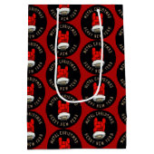 ヘビーメタルクリスマスメディア抱き枕 ミディアムペーパーバッグ (裏面)