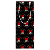 ヘビーメタルクリスマスメディア抱き枕 ワインギフトバッグ (裏面)