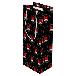 ヘビーメタルクリスマスメディア抱き枕 ワインギフトバッグ