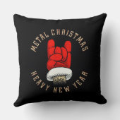 ヘビーメタルクリスマス装飾用クッション クッション (裏面)