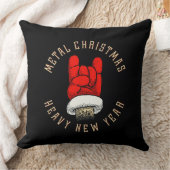 ヘビーメタルクリスマス クッション (ブランケット)
