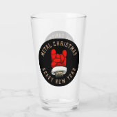 ヘビーメタルクリスマス タンブラーグラス (裏面)