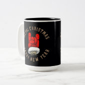 ヘビーメタルクリスマス ツートーンマグカップ (正面左)