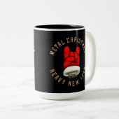 ヘビーメタルクリスマス ツートーンマグカップ (正面右)