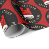 ヘビーメタルクリスマス ラッピングペーパー (ロールコーナー)