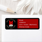 ヘビーメタルクリスマス ラベル (インサイチュ)