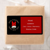 ヘビーメタルクリスマス ラベル (インサイチュ)