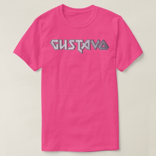 ヘビーメタルグスタボ Tシャツ (デザイン正面)