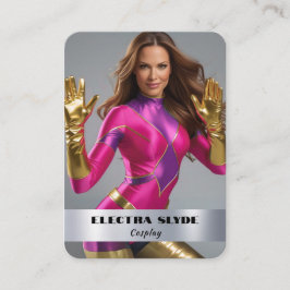 ヘビーメタルコスカードQRコードコスプレカード 名刺