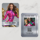 ヘビーメタルコスカードQRコードコスプレカード 名刺 (正面/裏面)