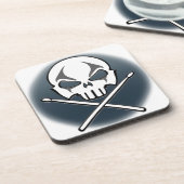 ヘビーメタルコースターロック&ドラマー転がコースター コースター (左側)