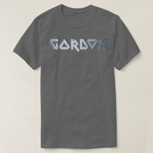 ヘビーメタルゴードン Tシャツ (デザイン正面)