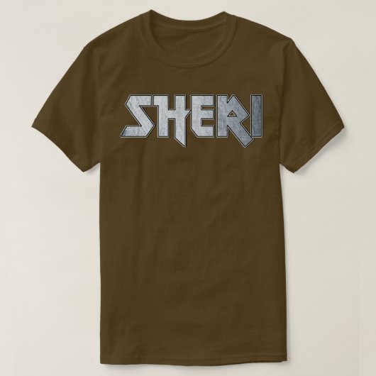 ヘビーメタルシェリ Tシャツ (デザイン正面)