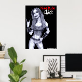 ヘビーメタルシック ポスター (ホームオフィス)