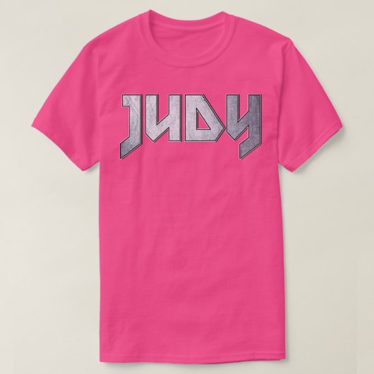 ヘビーメタルジュディ Tシャツ (デザイン正面)