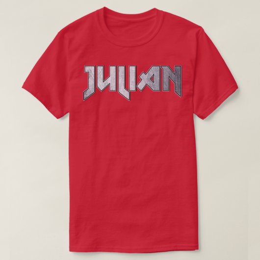 ヘビーメタルジュリアン Tシャツ (デザイン正面)