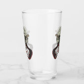 ヘビーメタルスカルギター タンブラーグラス (右)