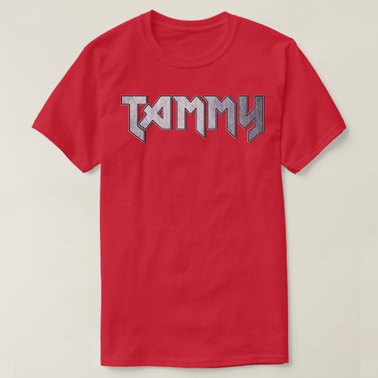 ヘビーメタルタミー Tシャツ (デザイン正面)