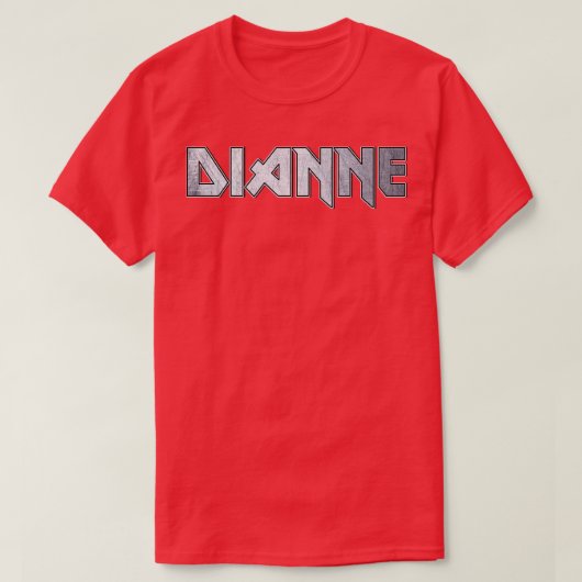 ヘビーメタルダイアン Tシャツ (デザイン正面)