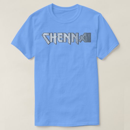 ヘビーメタルチェンナイ Tシャツ (デザイン正面)