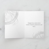 ヘビーメタルデススカル墓地が折り畳み挨拶 カード (内部)