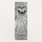 ヘビーメタルデススカル墓地 ヨガマット (裏面)