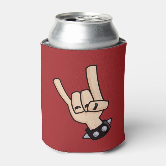 ヘビーメタルデビルホーン 缶クーラー (缶正面)