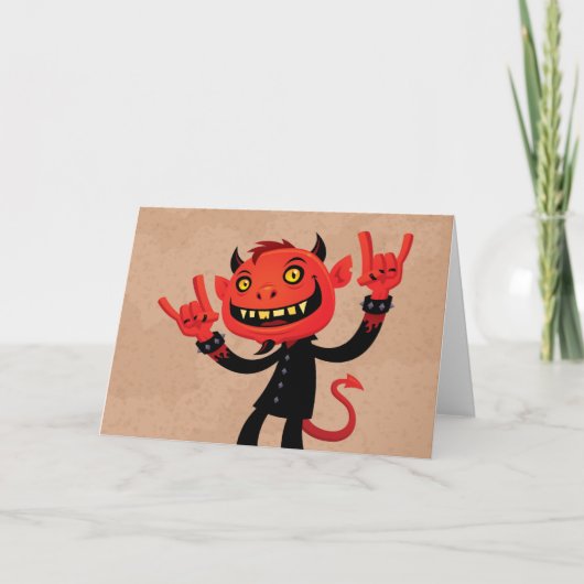 ヘビーメタルデビル カード (正面)