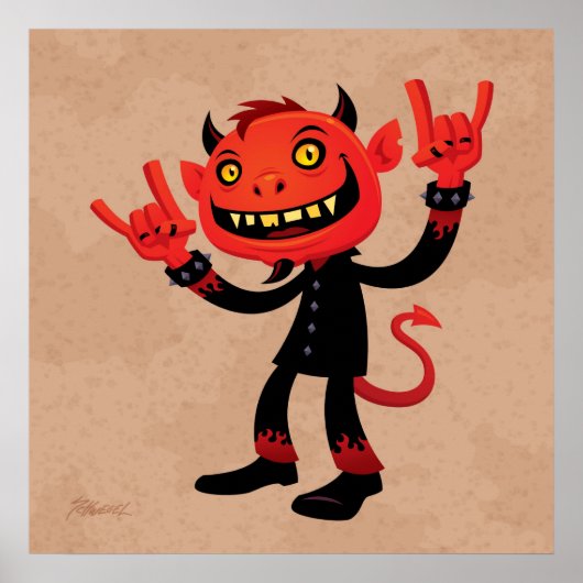 ヘビーメタルデビル ポスター (正面)