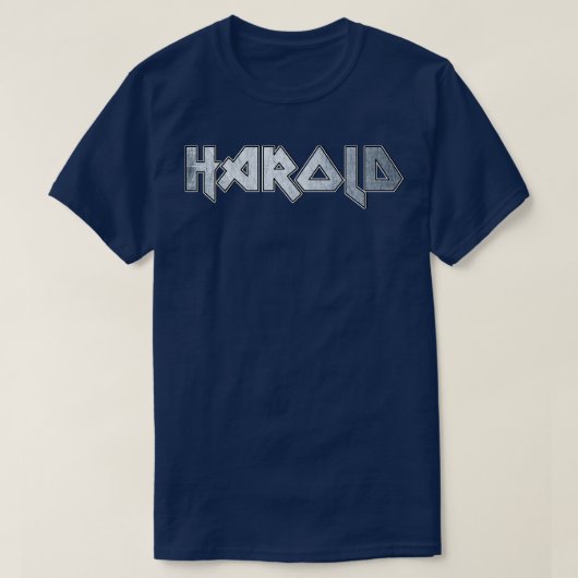 ヘビーメタルハロルド Tシャツ (デザイン正面)