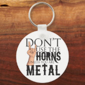 ヘビーメタルバドル キーホルダー (正面)