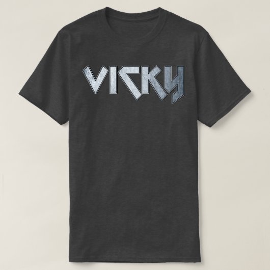 ヘビーメタルビッキー Tシャツ (デザイン正面)