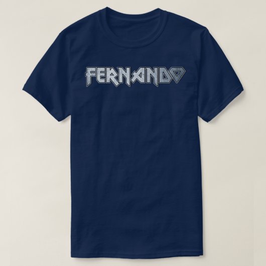 ヘビーメタルフェルナンド Tシャツ (デザイン正面)