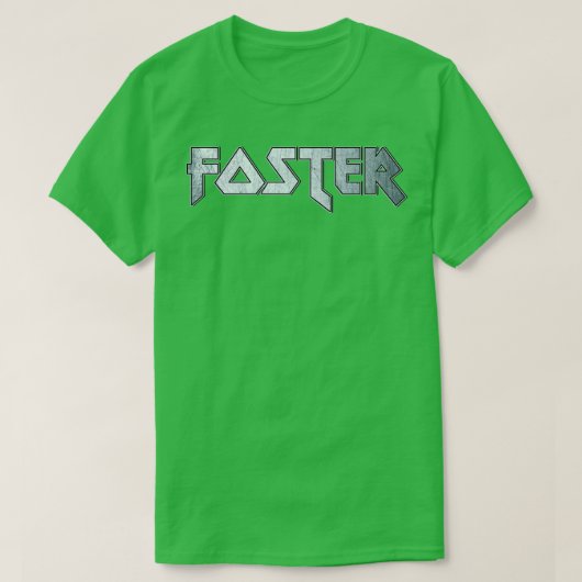 ヘビーメタルフォスター Tシャツ (デザイン正面)