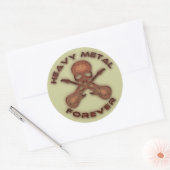 ヘビーメタルフォーエバー ラウンドシール (封筒)