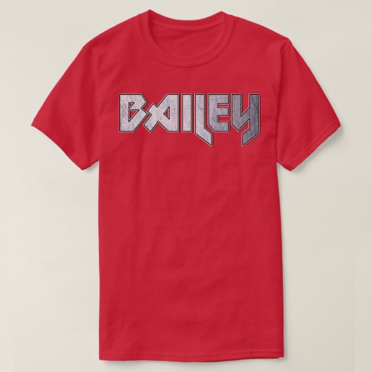 ヘビーメタルベイリー Tシャツ (デザイン正面)