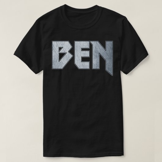 ヘビーメタルベン Tシャツ (デザイン正面)