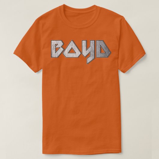 ヘビーメタルボディ Tシャツ (デザイン正面)