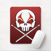 ヘビーメタルマウスパッドロック転が&ドラマーマウスパッド マウスパッド (マウス)