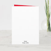 ヘビーメタルモンスターカード サンキューカード (裏面)