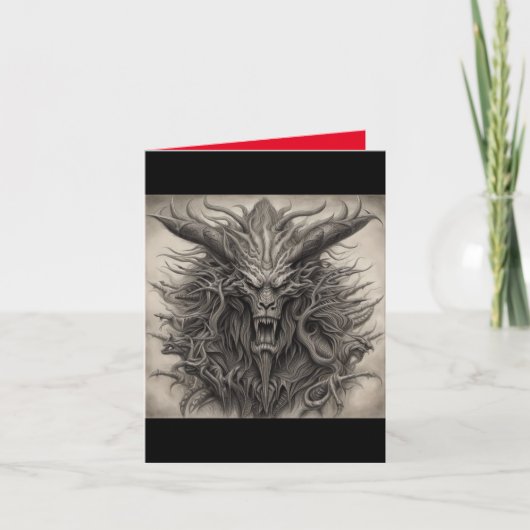 ヘビーメタルモンスターカード サンキューカード (正面)