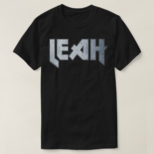 ヘビーメタルリーフ Tシャツ (デザイン正面)